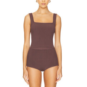 Lovers And Friends 'Limor' Brown Viscose Tank S